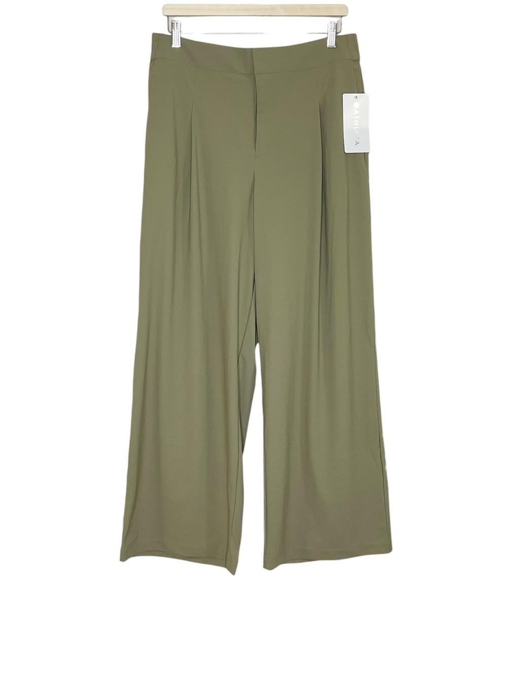 Athleta Pinnacle High Rise Trouser In Willow Green Size 14